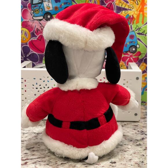 Hallmark Snoopy Christmas Santa Suit 14" Plush Doll - Picture 4 of 5